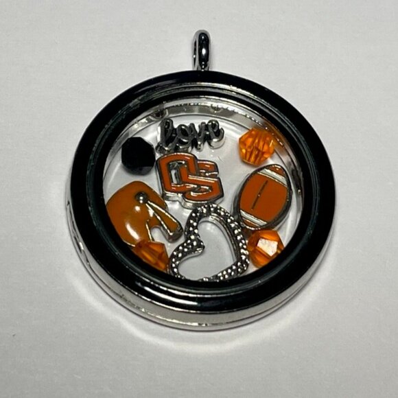 Oregon State Beavers NCAA Memory Charm Locket w/ 22 IN chain NEW - Picture 1 of 4